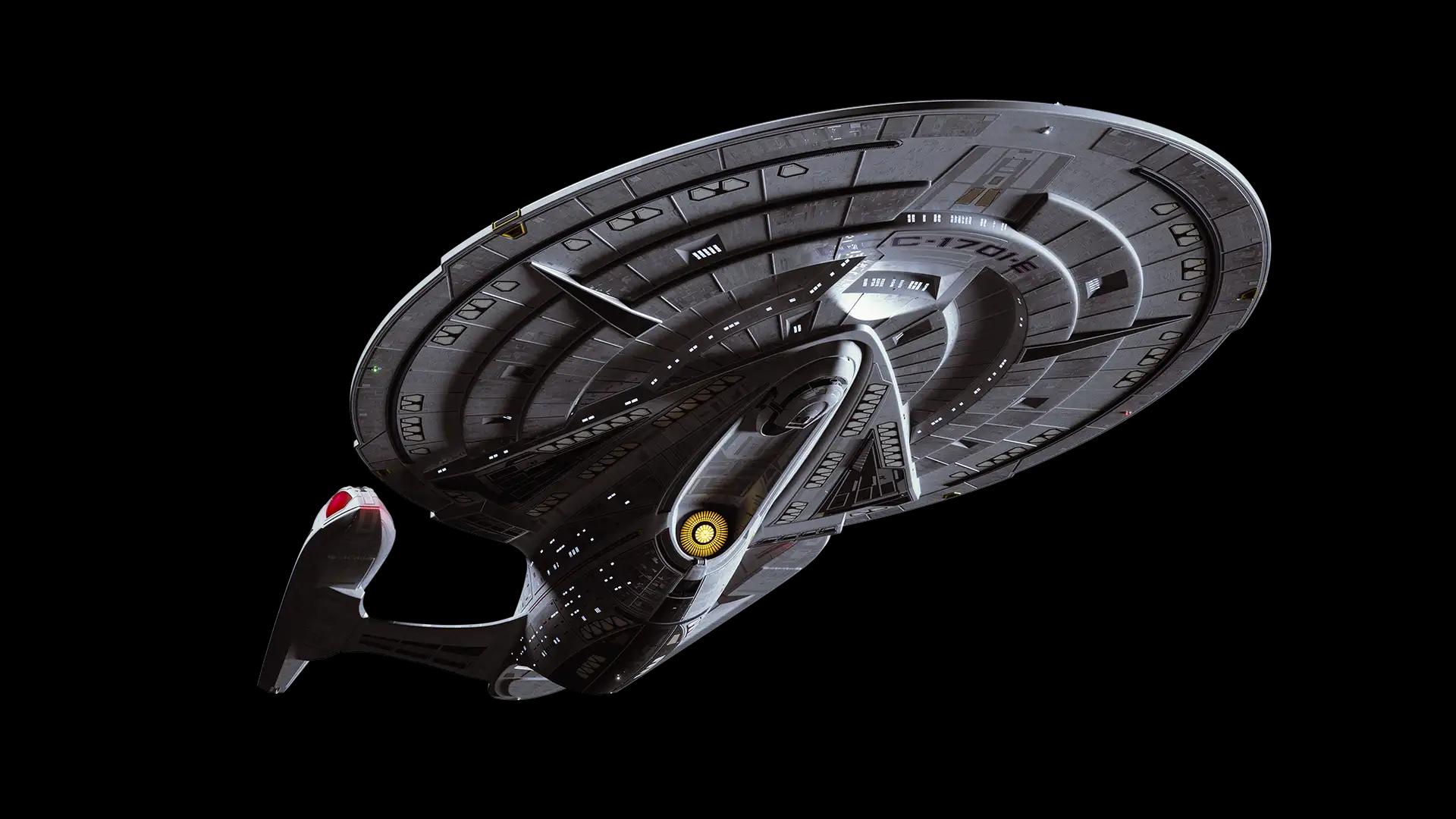 U.S.S. Enterprise NCC-1701-D (Alternate Future Timeline U.S.S. Enterprise NCC-1701-D (Alternate Future Timeline